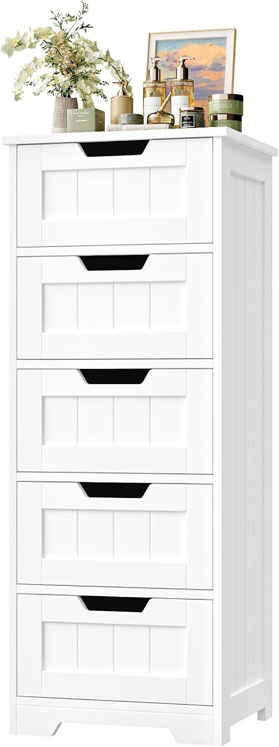 Home Bathroom Organizer - Mobiletto da bagno autoportante, mobiletto organizer