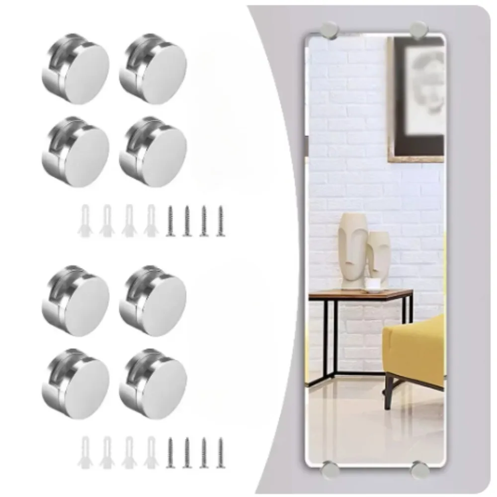 Home Hardware Bathroom Mirrors - Clip per specchio 2/4/6 pezzi 26,5x13,5