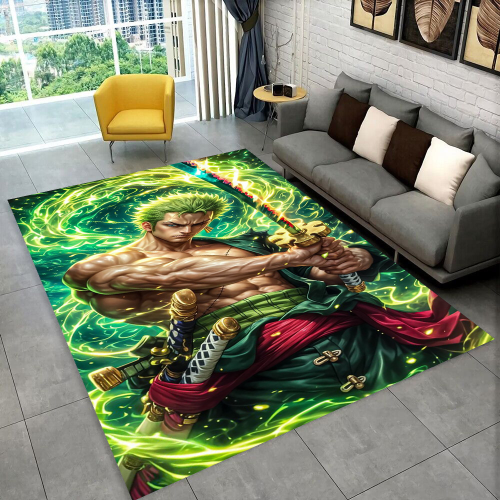 Home One Bathroom - Tappeto 3D One Piece Cartoon Anime
