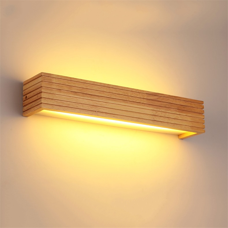 Japan Bathroom.Home - Lampade da Parete in Legno di