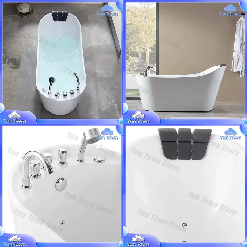 Jet Home Bathroom - Vasca Idromassaggio Moderna con Getti d'Aria