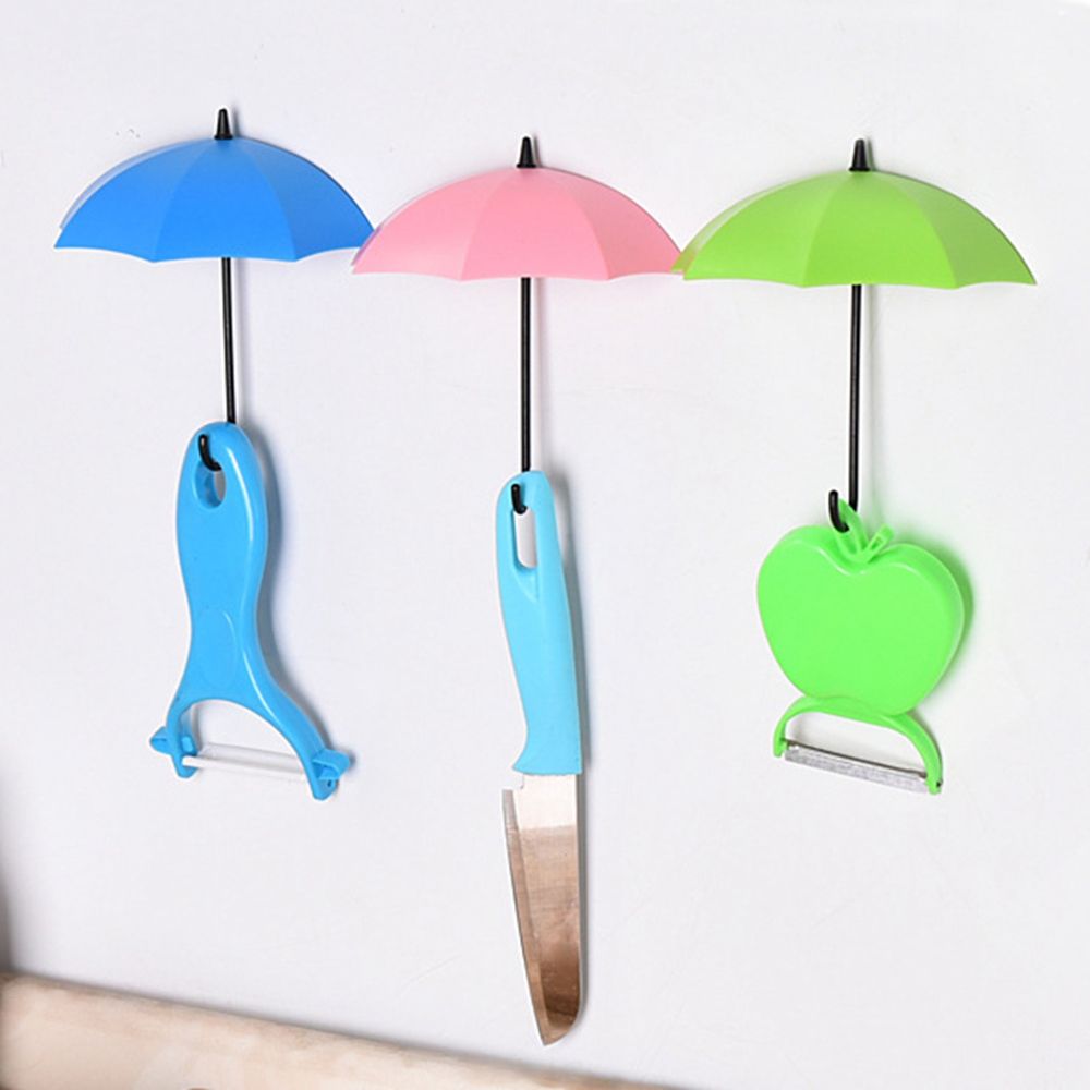 Home Bathroom Key - Organizzatore da cucina creativo autoadesivo, portaoggetti