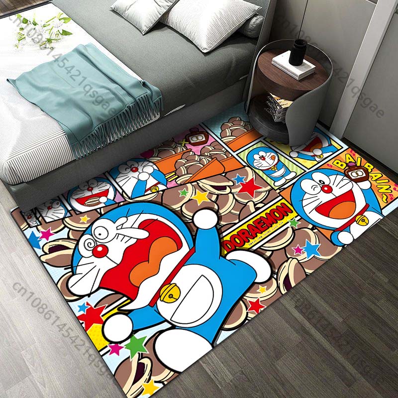 Japan Bathroom.Home - Tappeto con stampa Doraemon e i
