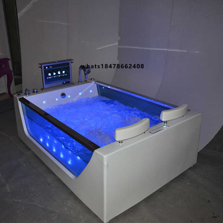 Jet Home Bathroom - Moderna Vasca Idromassaggio Bianca in Acrilico