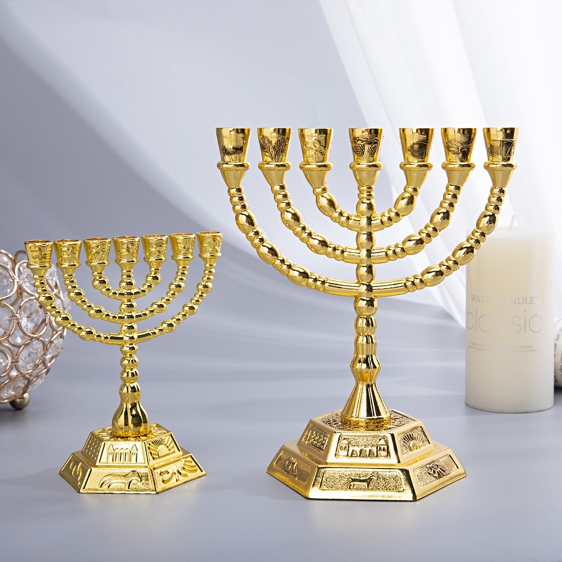 Home & Bathroom Building Products Pte Ltd - Menorah a 7 Bracci, Decorazione per