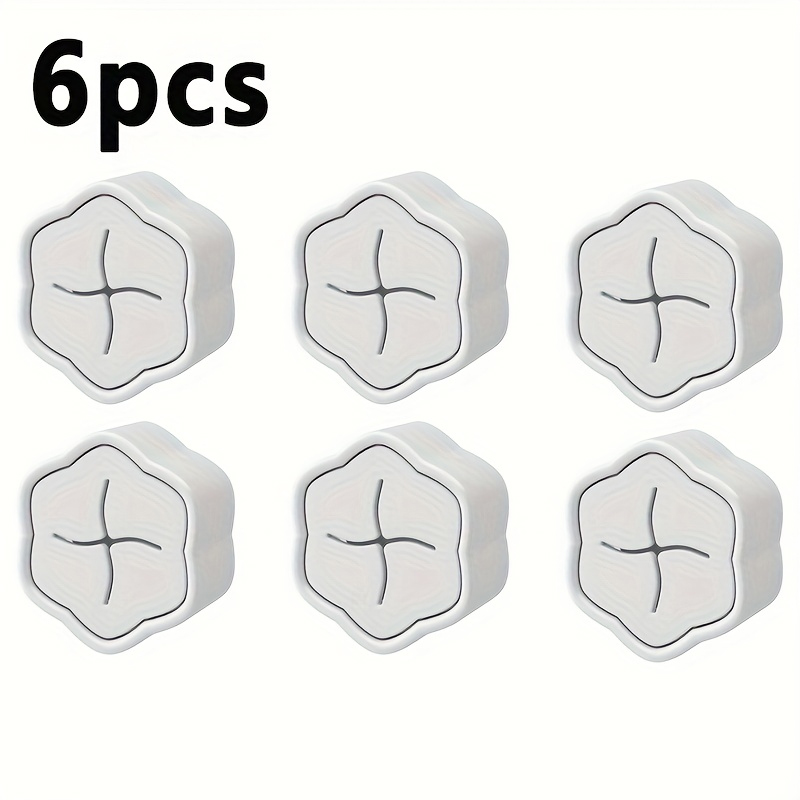 Home Office Bathroom - Set di 6 Ganci Adesivi per