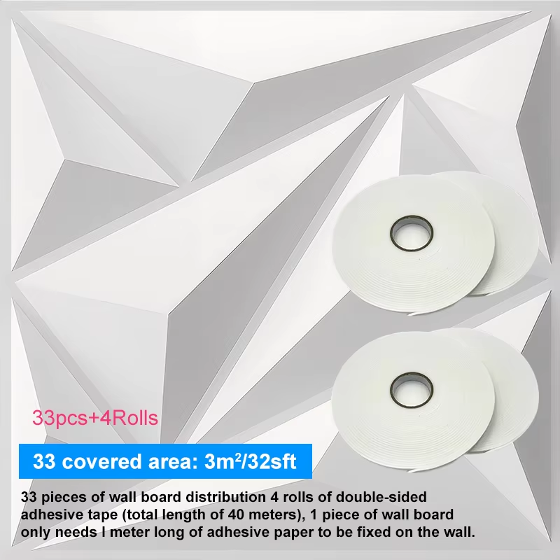 Home Bathroom Wallpaper - Soggiorno Carta da parati 3D Adesivo