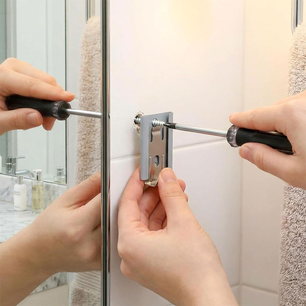 Clip per specchio da bagno reg - Home Hardware Bathroom Mirrors recensione e prezzo