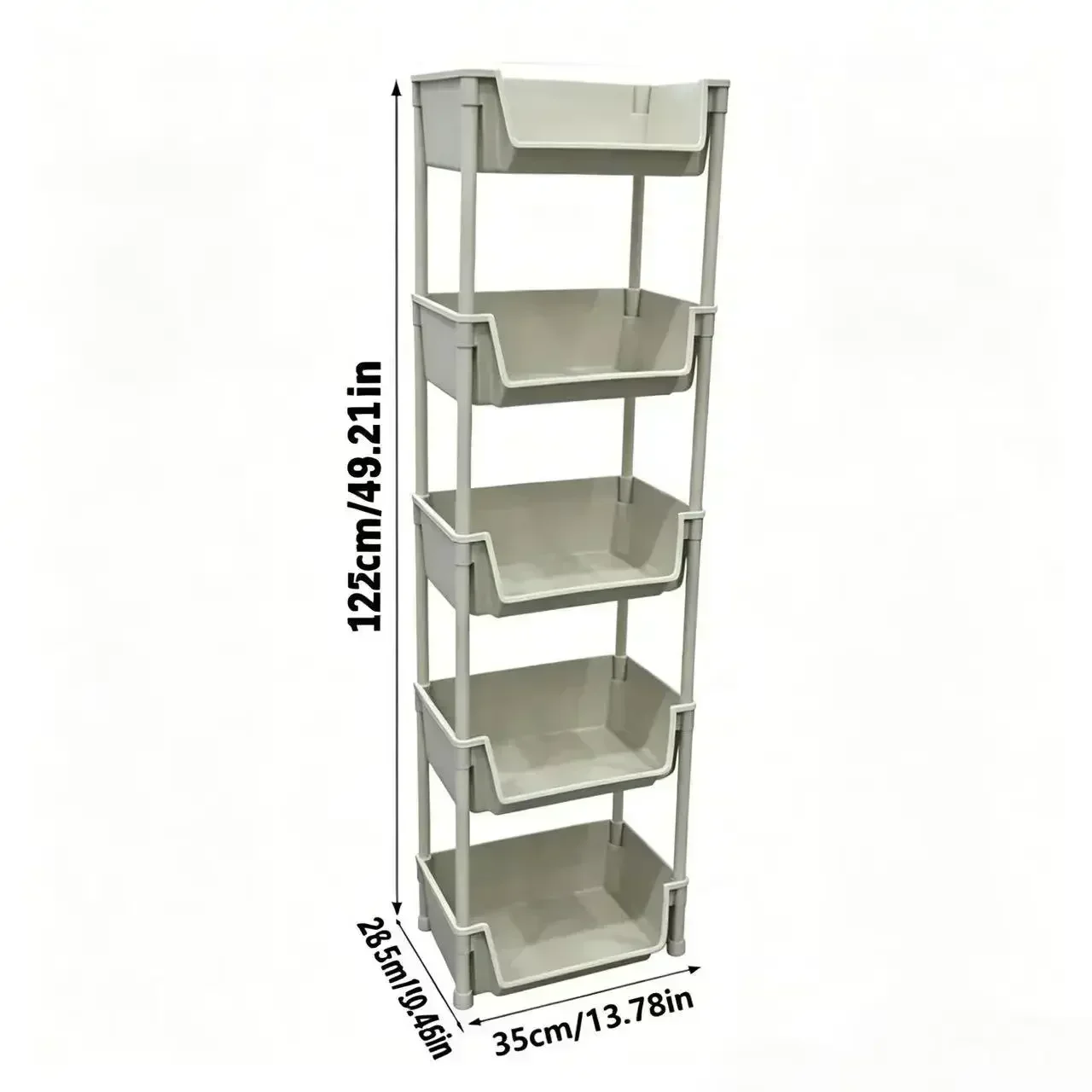 Carrello portaoggetti a 5 ripi - Home Bathroom Organizer recensione e prezzo