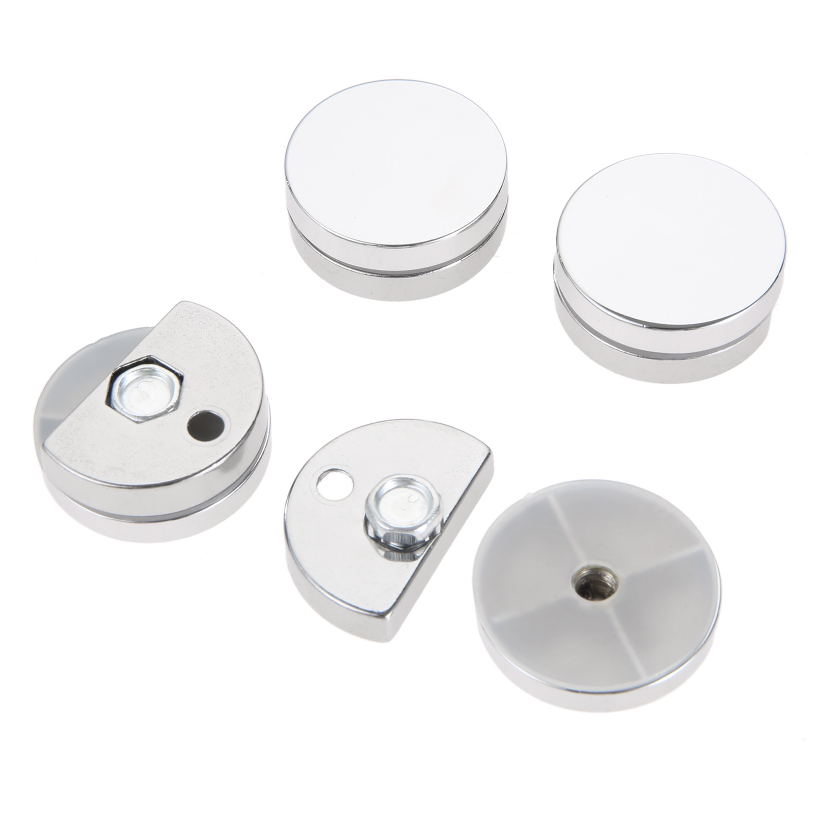 4 pz 27mm morsetto di vetro ro - Home Hardware Bathroom Mirrors recensione e prezzo