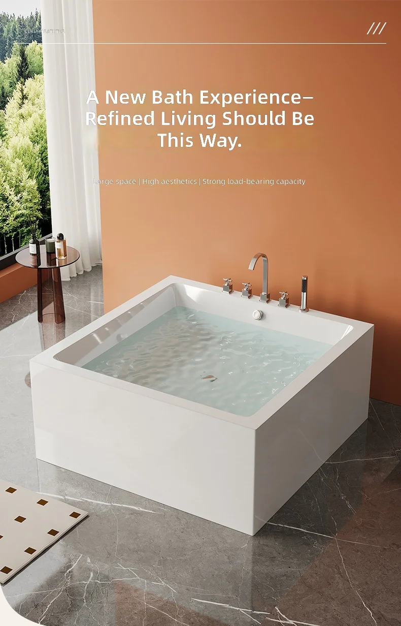 # Vasca da bagno quadrata auto - Jet Home Bathroom recensione e prezzo