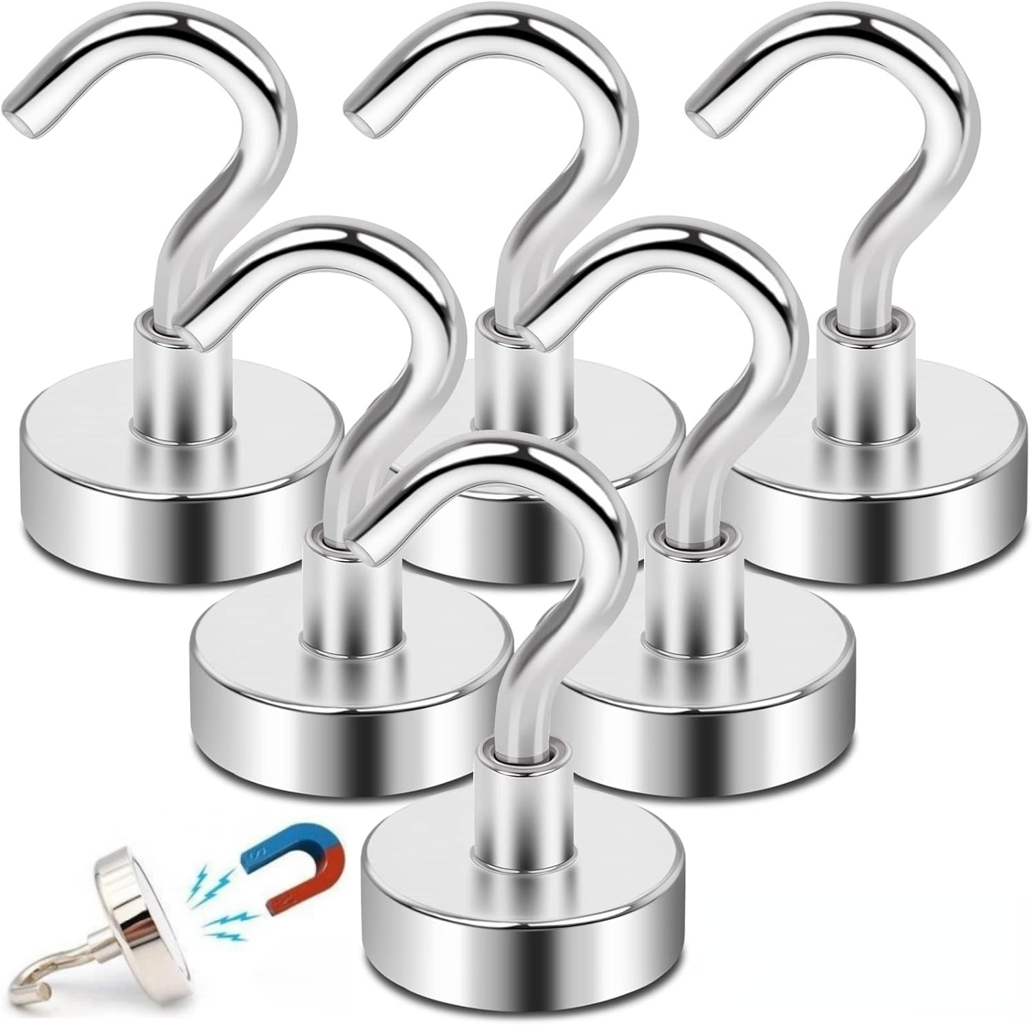1-80PCS Forti ganci magnetici  - Home Bathroom Key recensione e prezzo