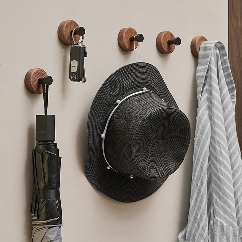Gancio Autoadesivo in Legno Ma - Home Bathroom Key recensione e prezzo