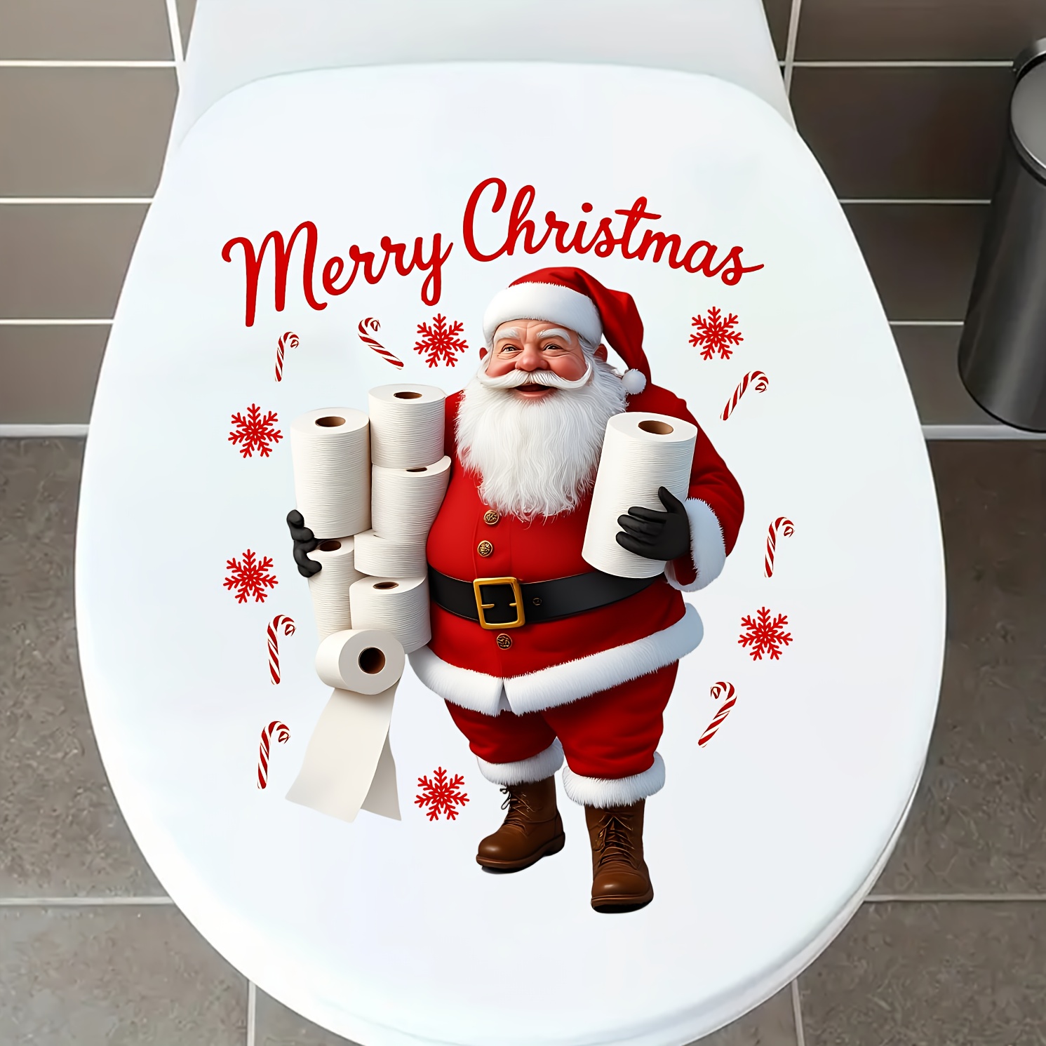 Divertente adesivo per sedile  - Home Bathroom Wallpaper recensione e prezzo