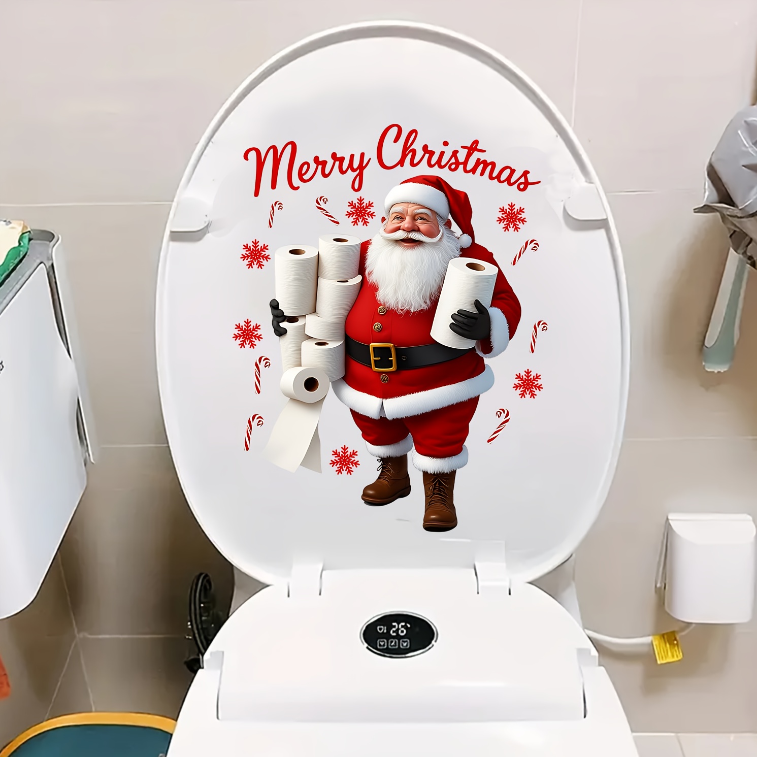 Divertente adesivo per sedile  - Home Bathroom Wallpaper recensione e prezzo