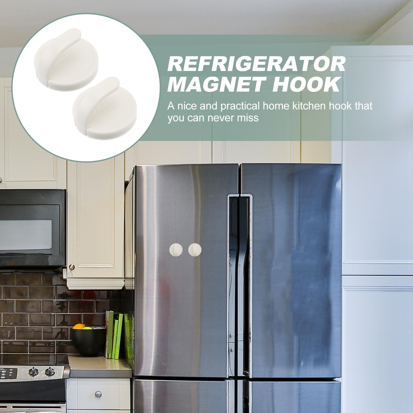 2 ganci magnetici per frigorif - Home Bathroom Key recensione e prezzo
