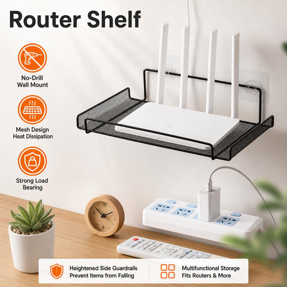 Mensola per Router in Acciaio  - Home Bathroom Organizer recensione e prezzo