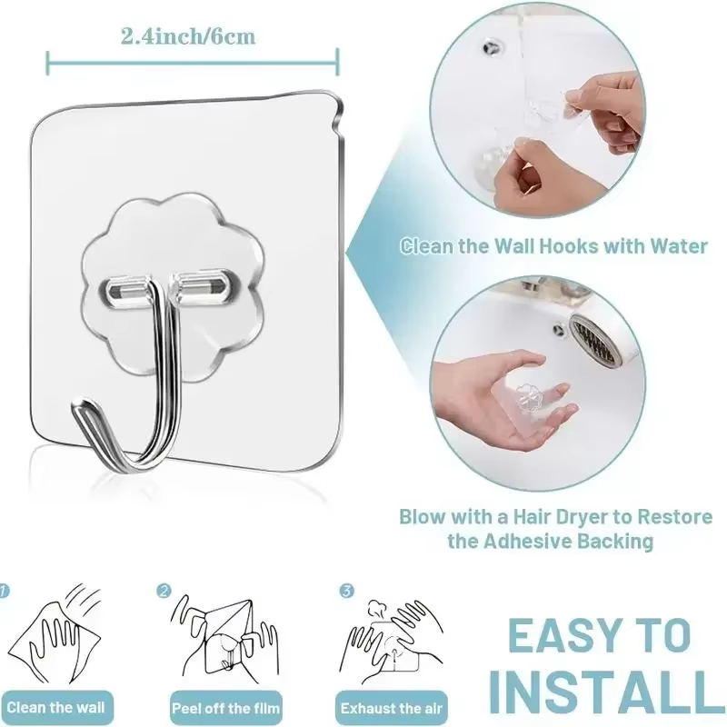 Ganci autoadesivi in acciaio i - Home Bathroom Key recensione e prezzo