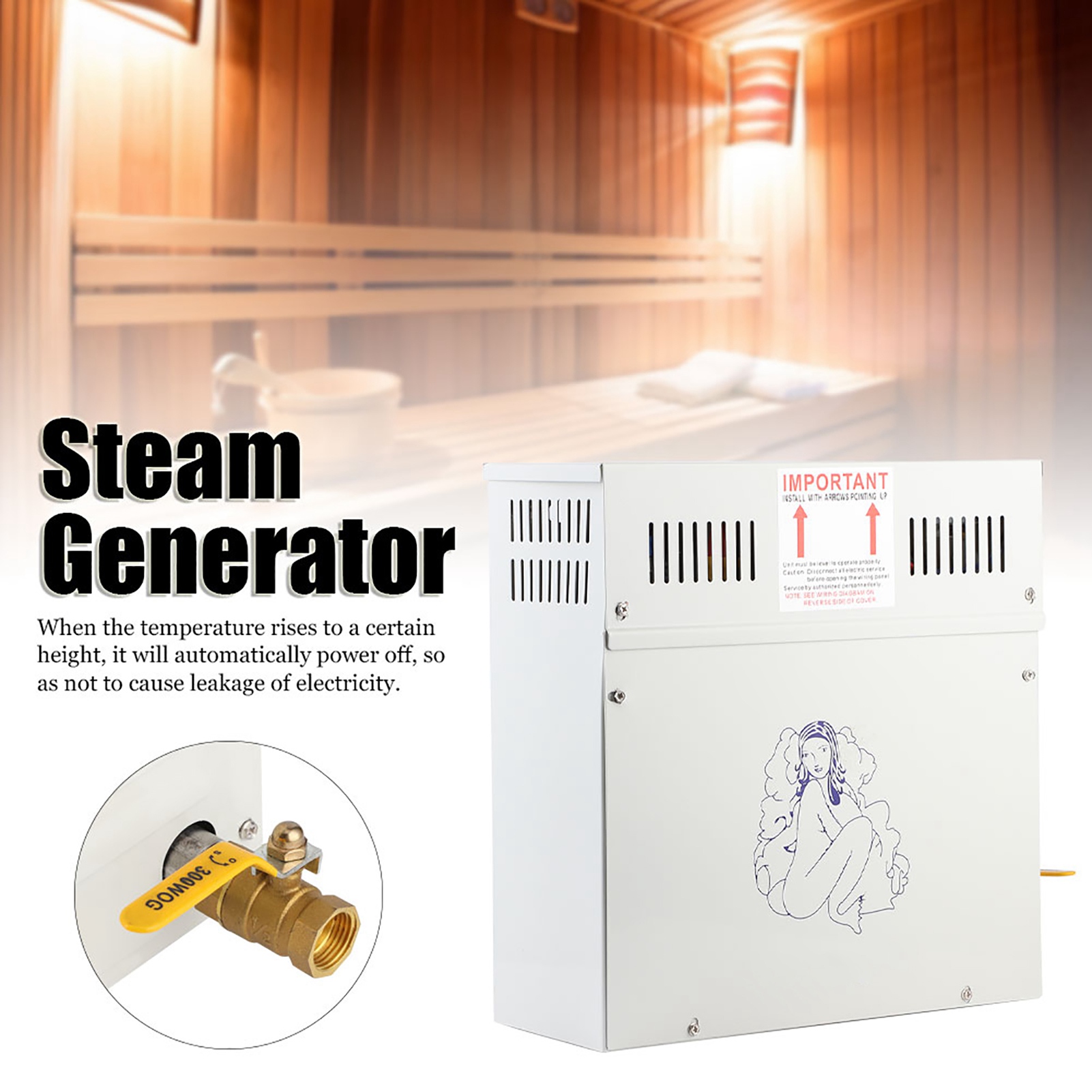 Generatore di Vapore 4.5KW 220 - Home Bathroom Spa recensione e prezzo