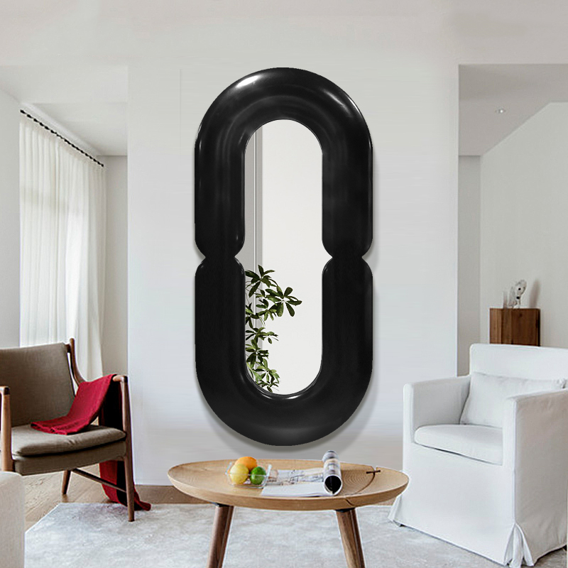 Specchio da parete ovale nero  - Home Goods Bathroom Mirrors recensione e prezzo