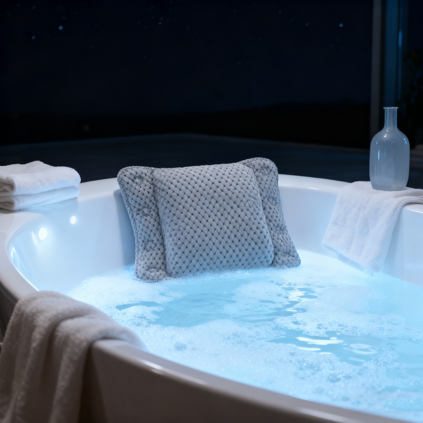 Cuscino ergonomico per vasca d - Home Bathroom Spa recensione e prezzo